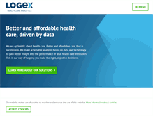 Tablet Screenshot of logex.com